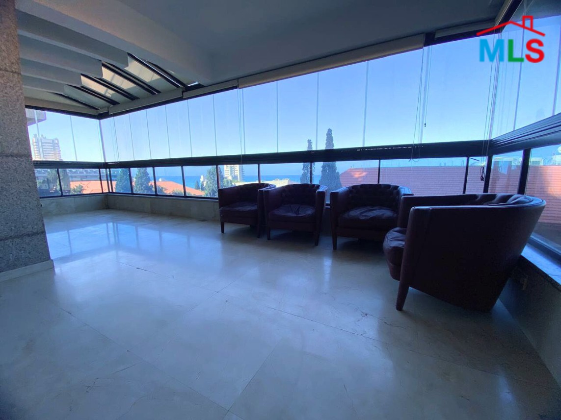 Spacious Apartment with Open Sea View For Rent in Bliss, Ras Beirut