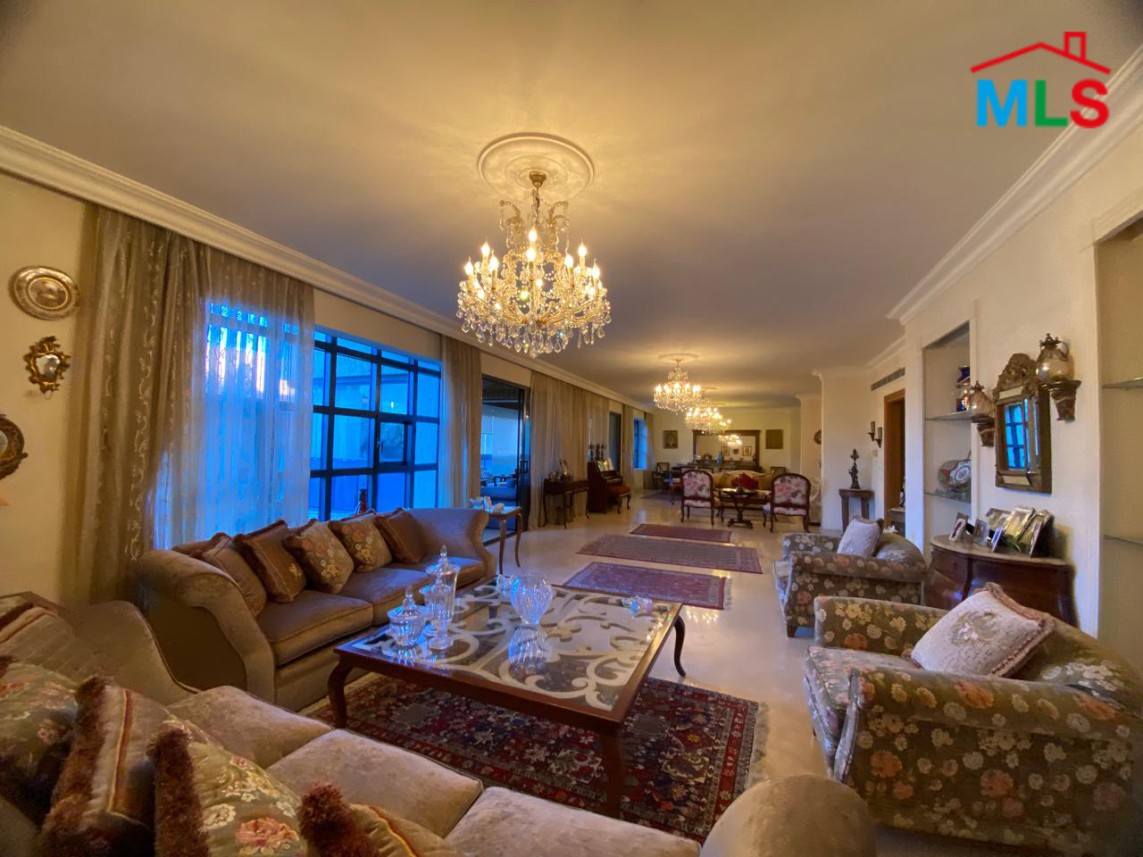 Spacious Apartment with Terrace & Open Sea View For Rent in Bliss, Ras Beirut