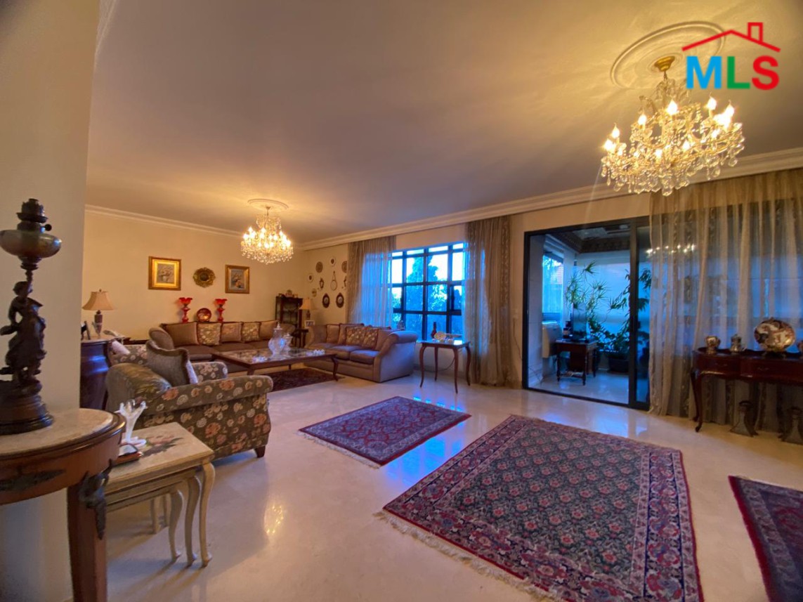 Spacious Apartment with Terrace & Open Sea View For Rent in Bliss, Ras Beirut