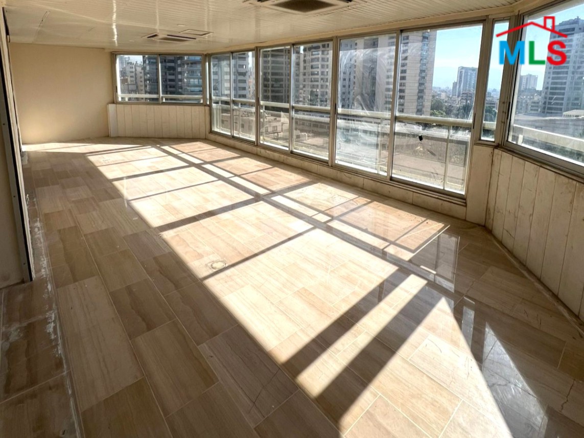 Spacious Apartment with City View For Rent in Koraytem, Ras Beirut