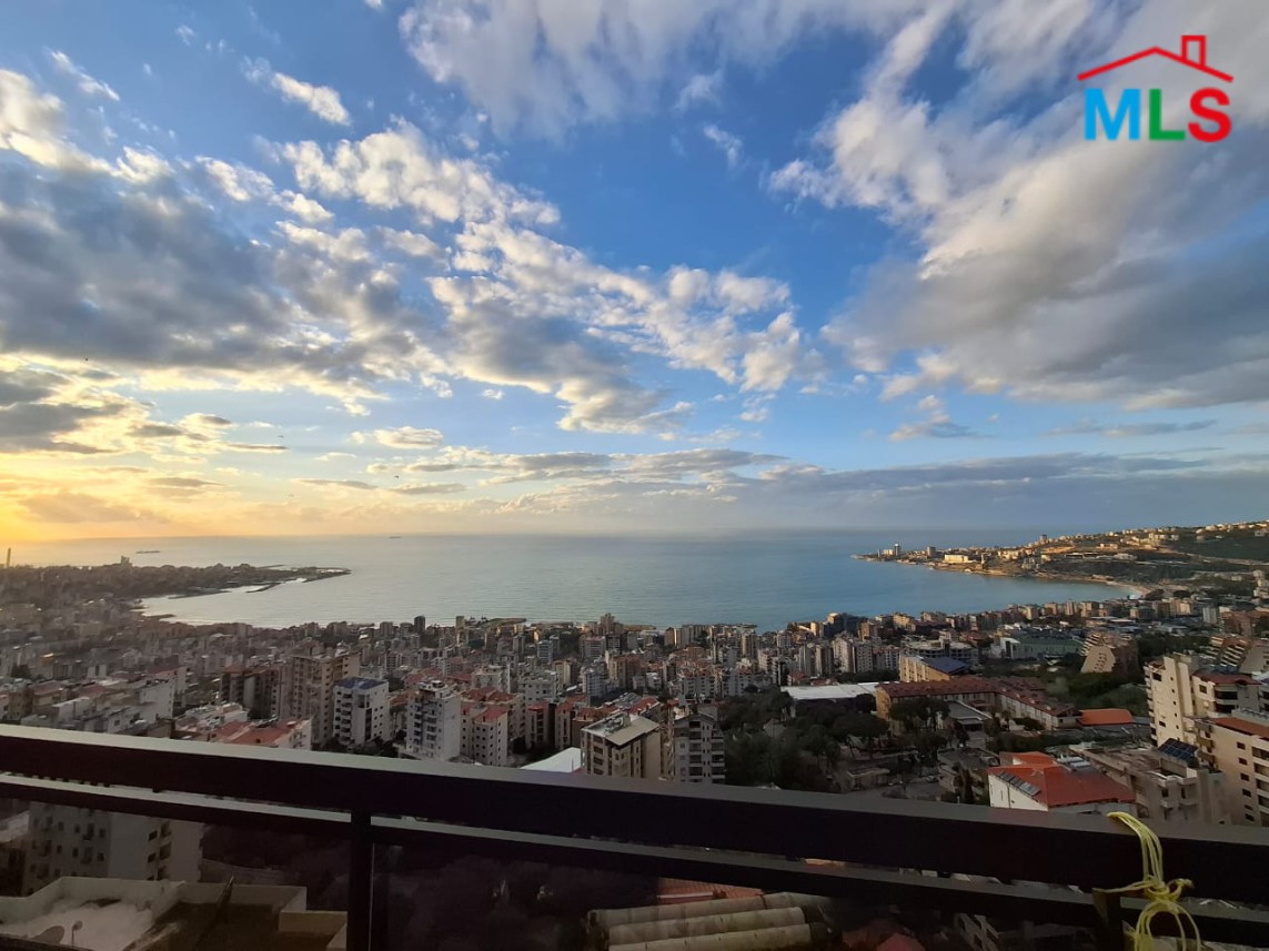 Spacious Triplex With Panoramic Sea View And Terrace For Rent in Sahel Alma