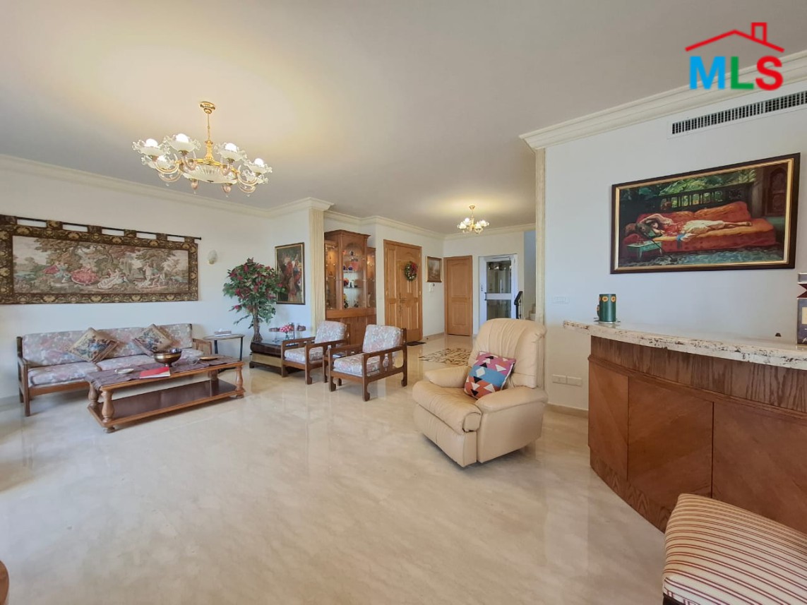 Spacious Triplex With Panoramic Sea View And Terrace For Rent in Sahel Alma