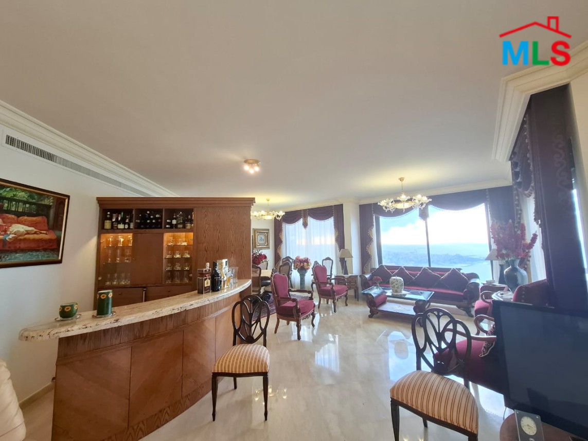 Spacious Triplex With Panoramic Sea View And Terrace For Rent in Sahel Alma