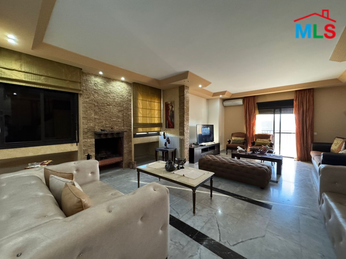 Fully Furnished And Decorated Apartment For Rent in Baabdat