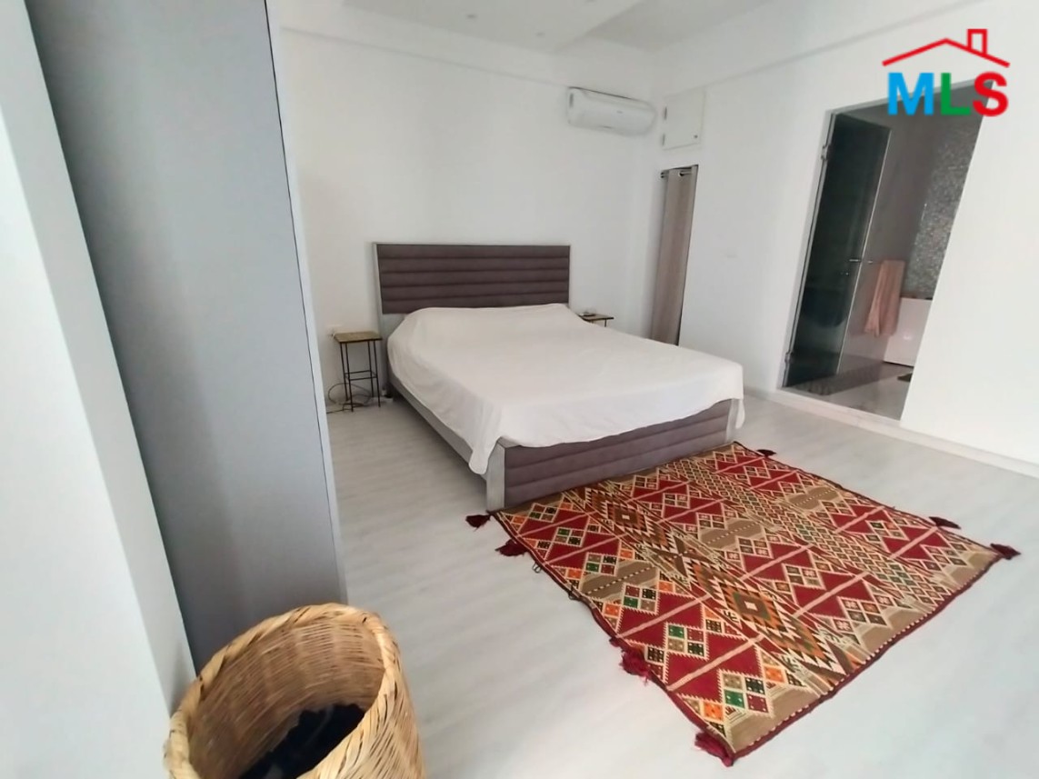 Renovated & Furnished Apartment with Sea & City View For Rent in Mar Mikhael