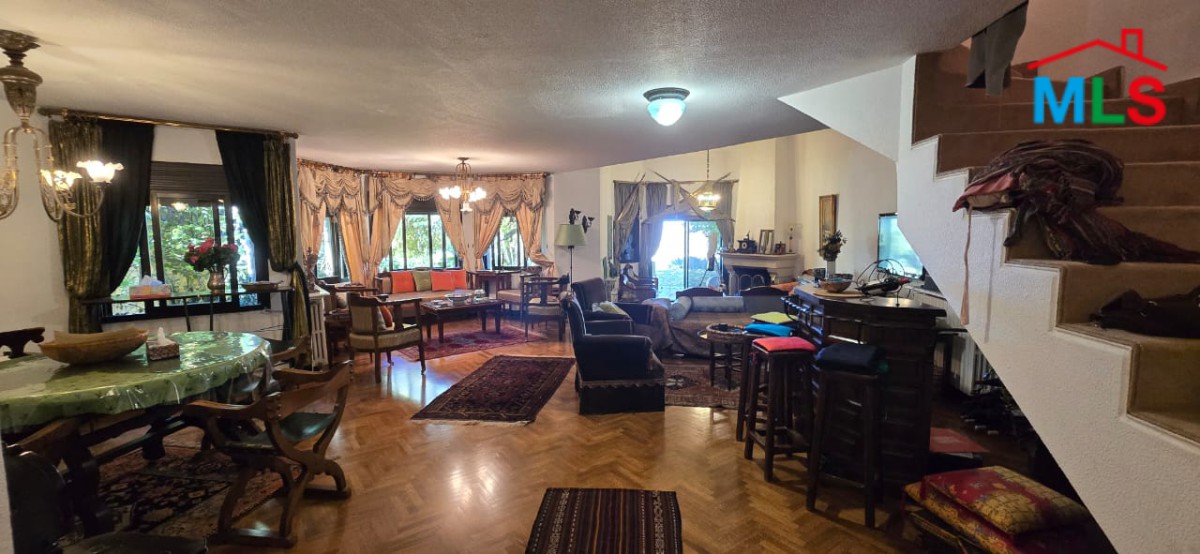 Furnished Chalet With Garden For Rent in Faqra Club