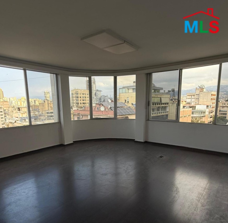 185 SQM Office For Rent in A Prime Location in Badaro