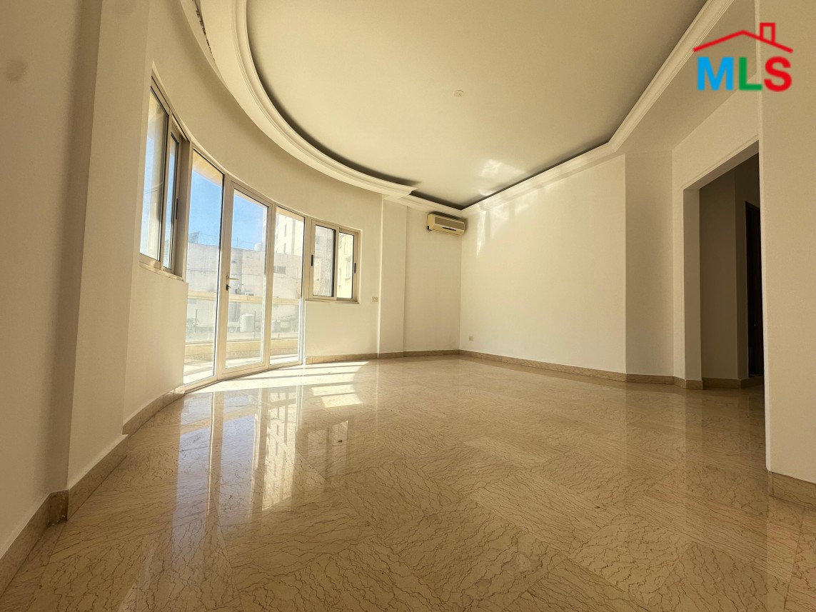 Bright 3-Bedroom Apartment with Open View For Rent in Bliss, Ras Beirut