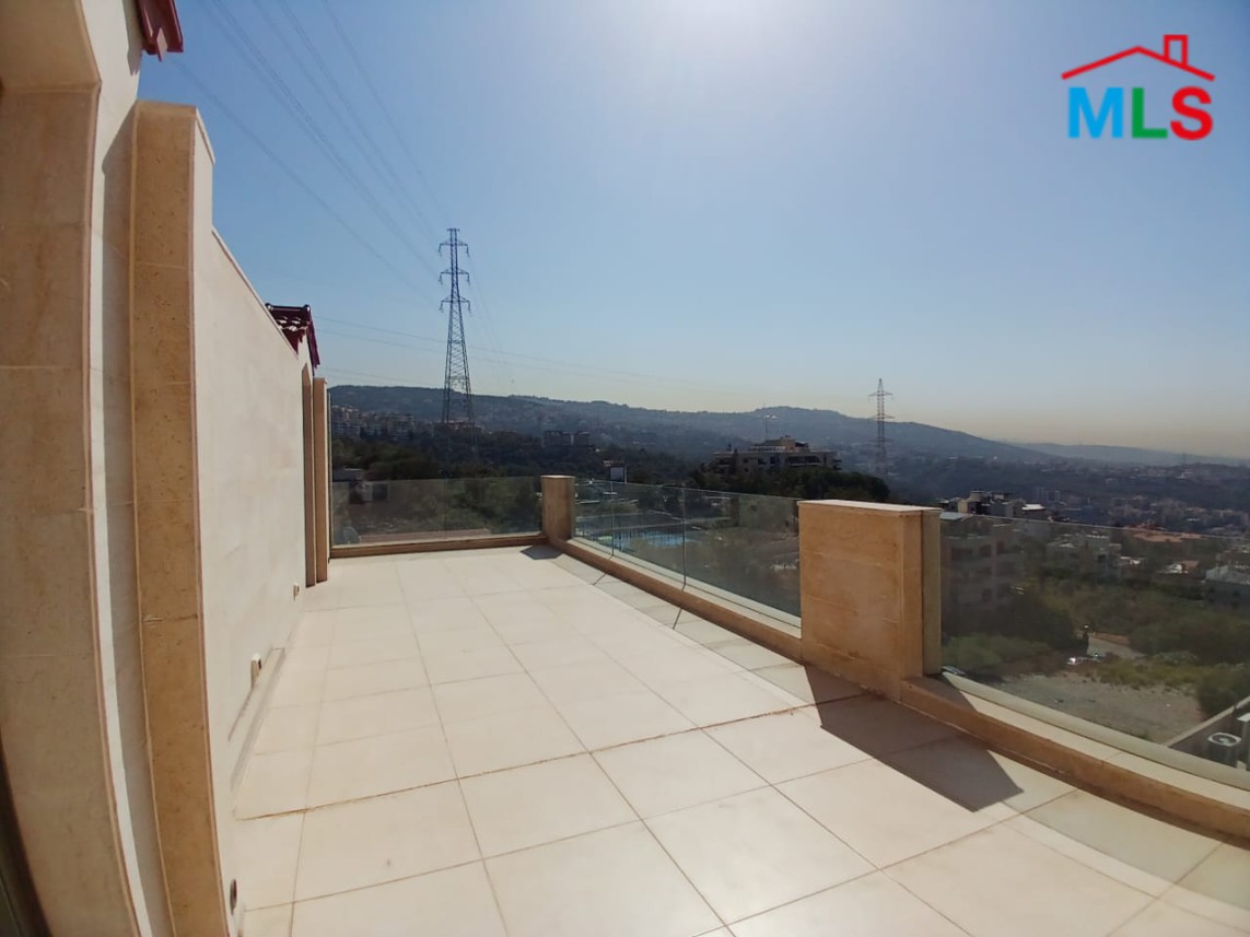 Office With A Spacious Terrace For Rent In A Prime Location In Biyada