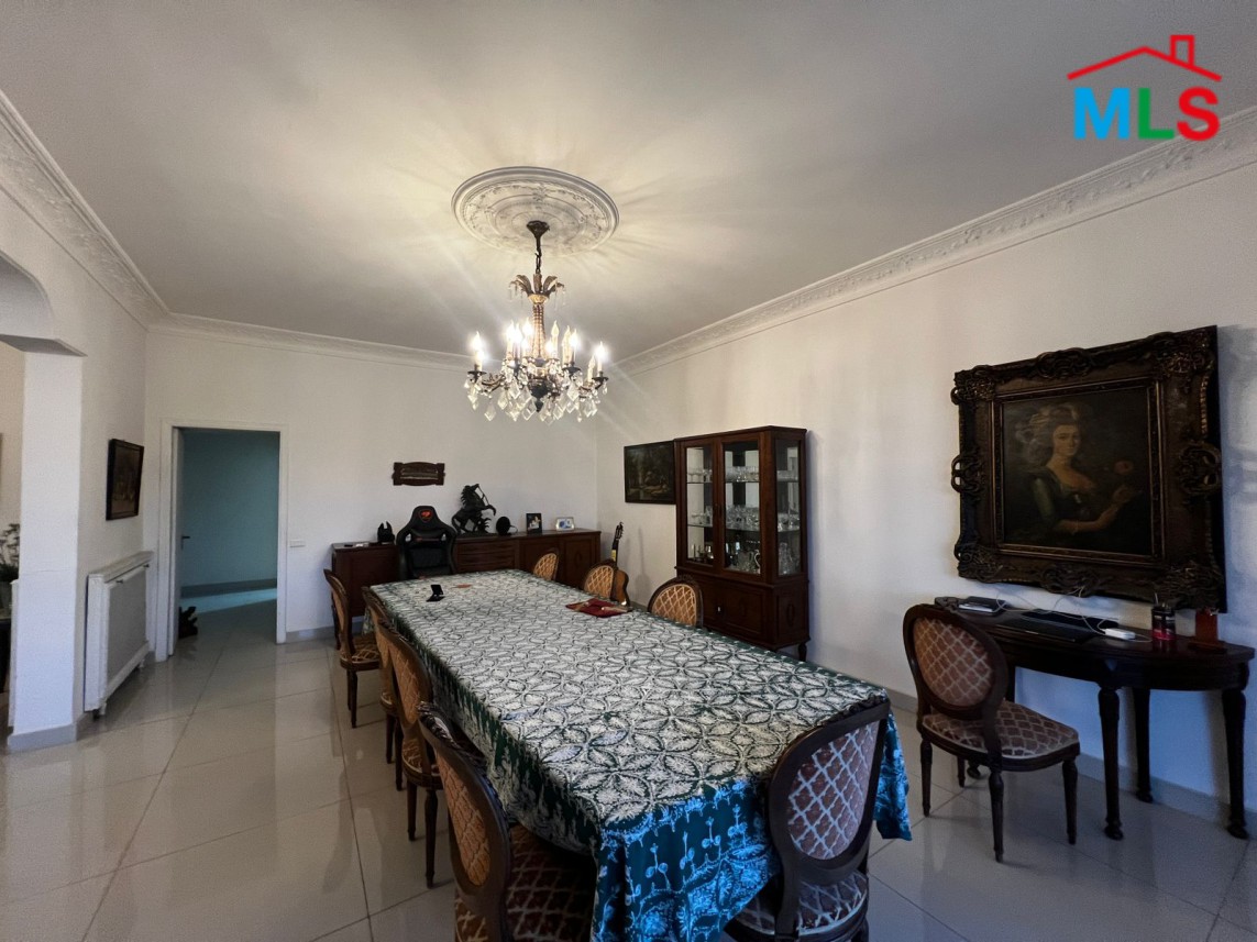 Furnished & Spacious Apartment with Garden & Mountain View For Rent in Baabdat