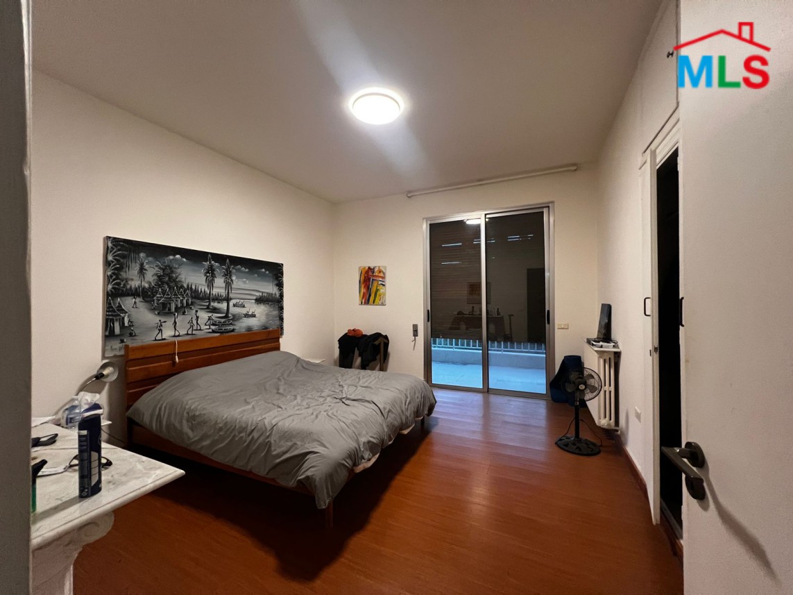 Furnished & Spacious Apartment with Garden & Mountain View For Rent in Baabdat
