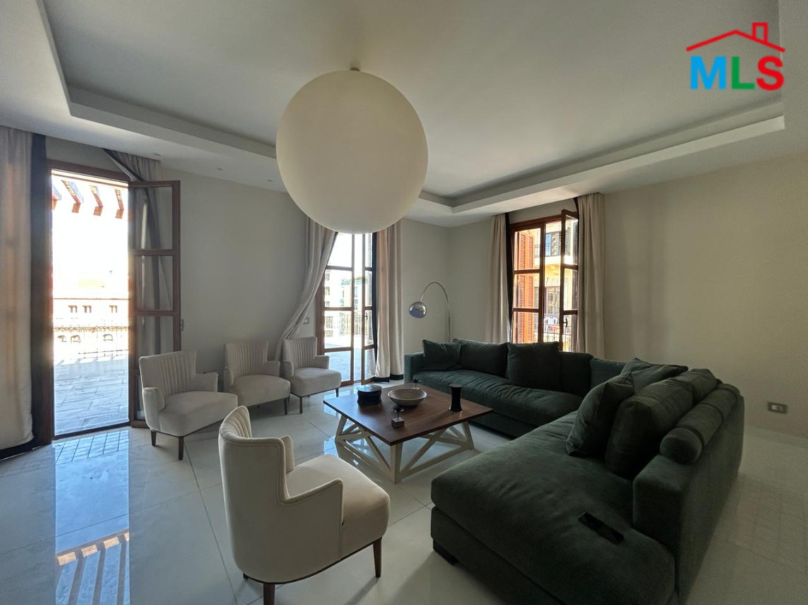Furnished Apartment with City View For Rent in Prime Location in Down Town