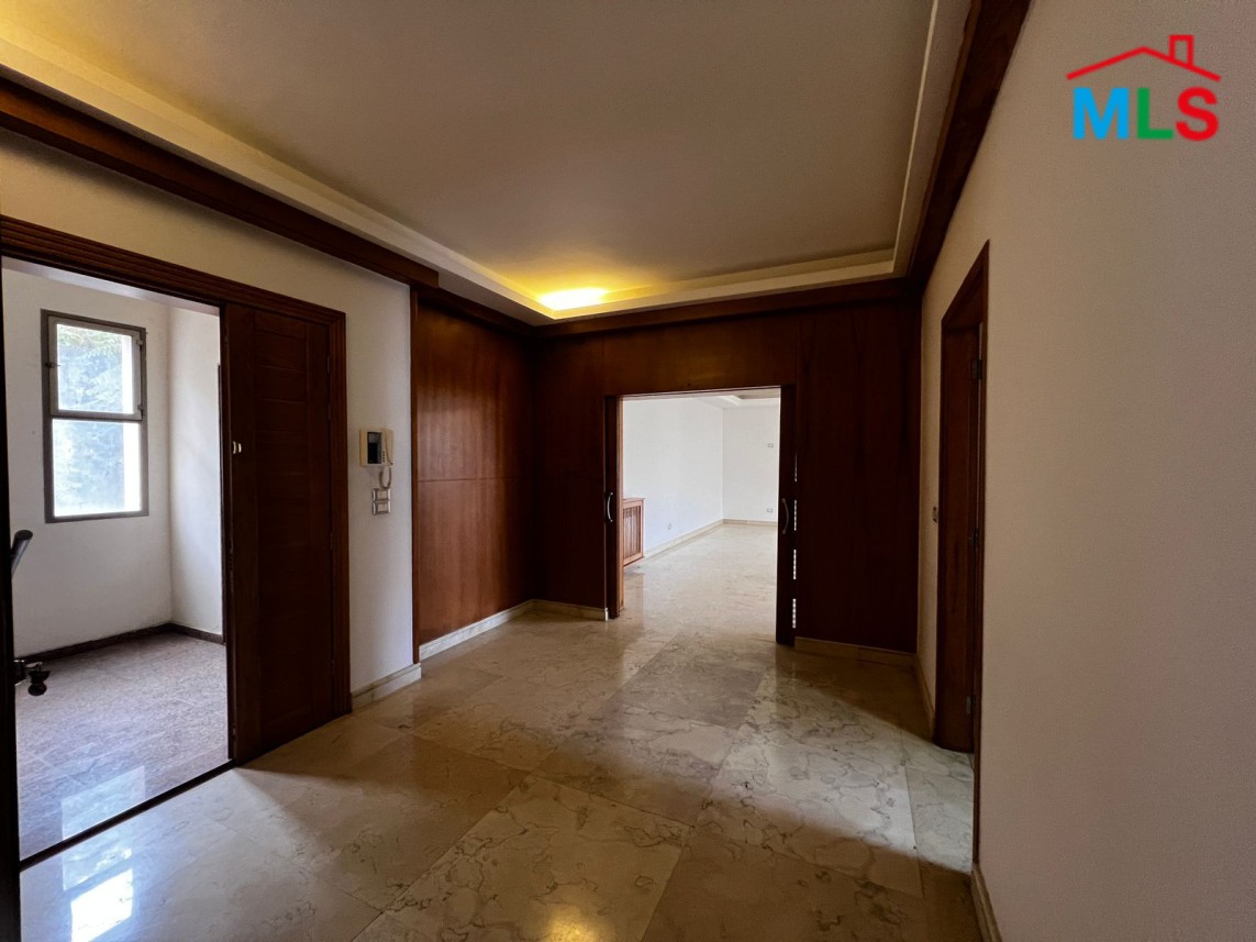 4-Bedroom Semi-Furnished Apartment with Terraces For Rent in Baabda