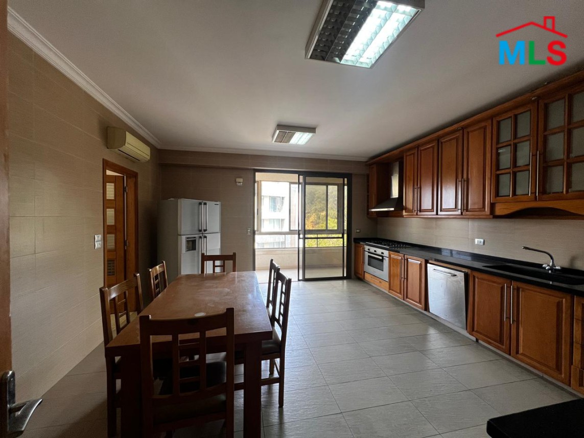 4-Bedroom Semi-Furnished Apartment with Terraces For Rent in Baabda