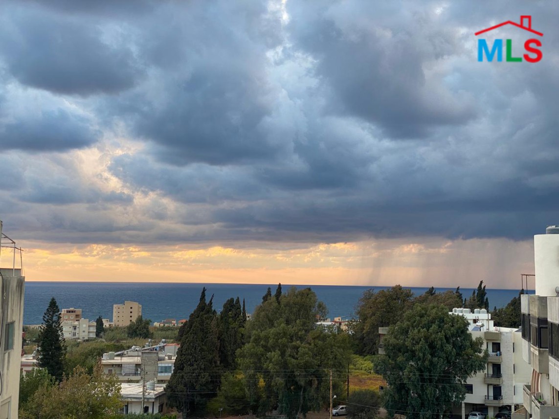 Fully Furnished Roof Apartment With Seaview For Rent in Batroun