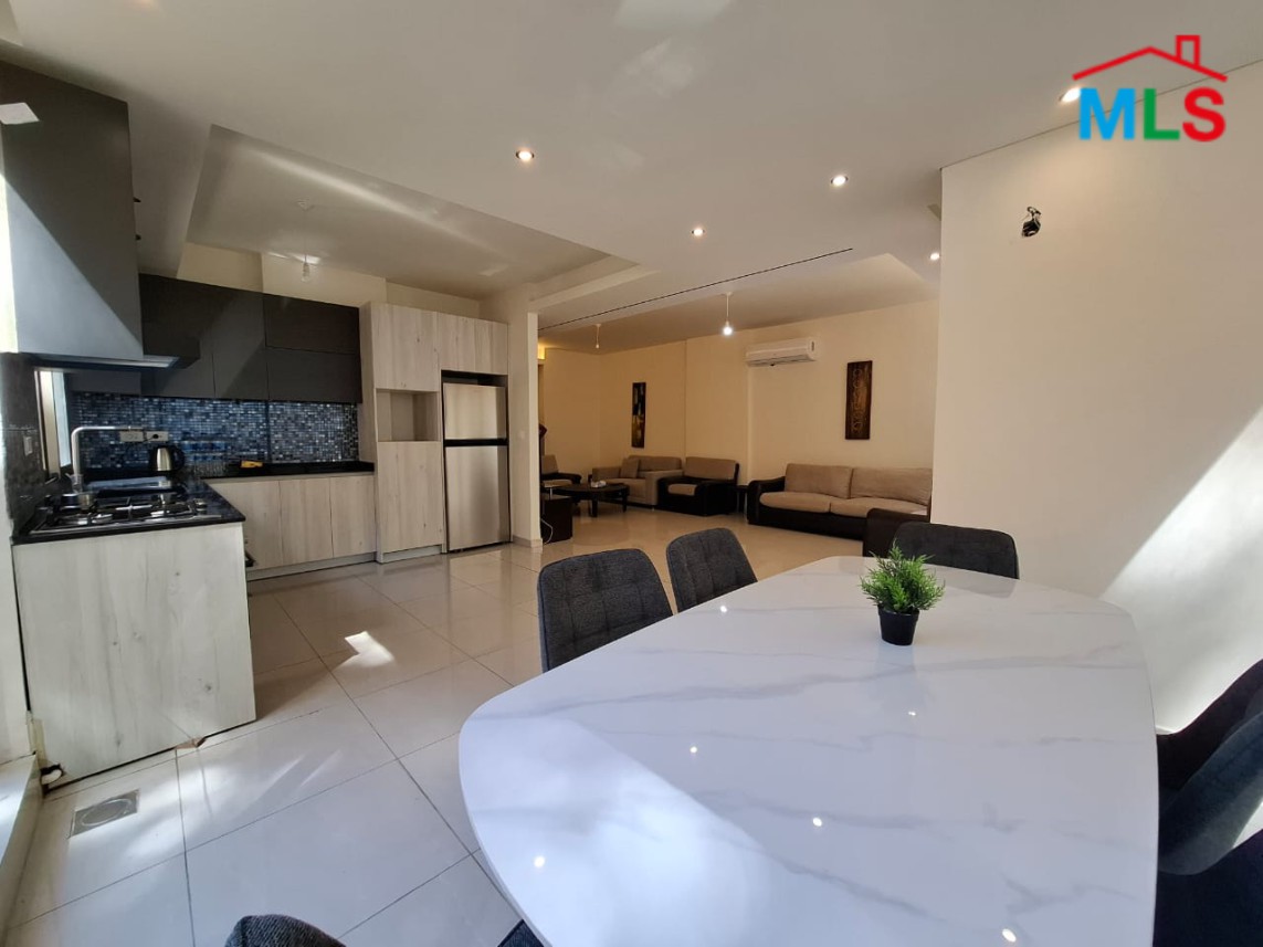 Furnished Apartment With Terrace For Rent In A Gated Community in Tabarja