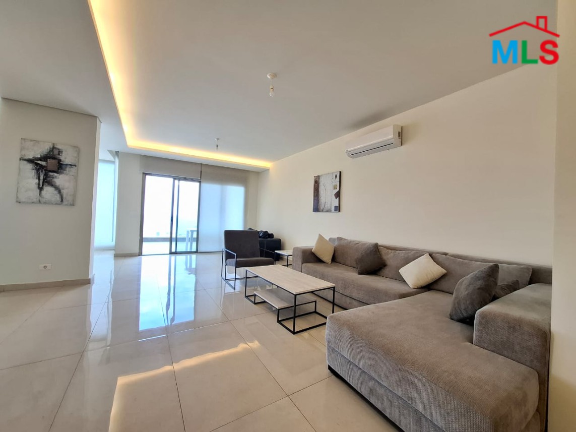 Modern Apartment With Terrace & Garden For Rent in A Gated Community in Tabarja