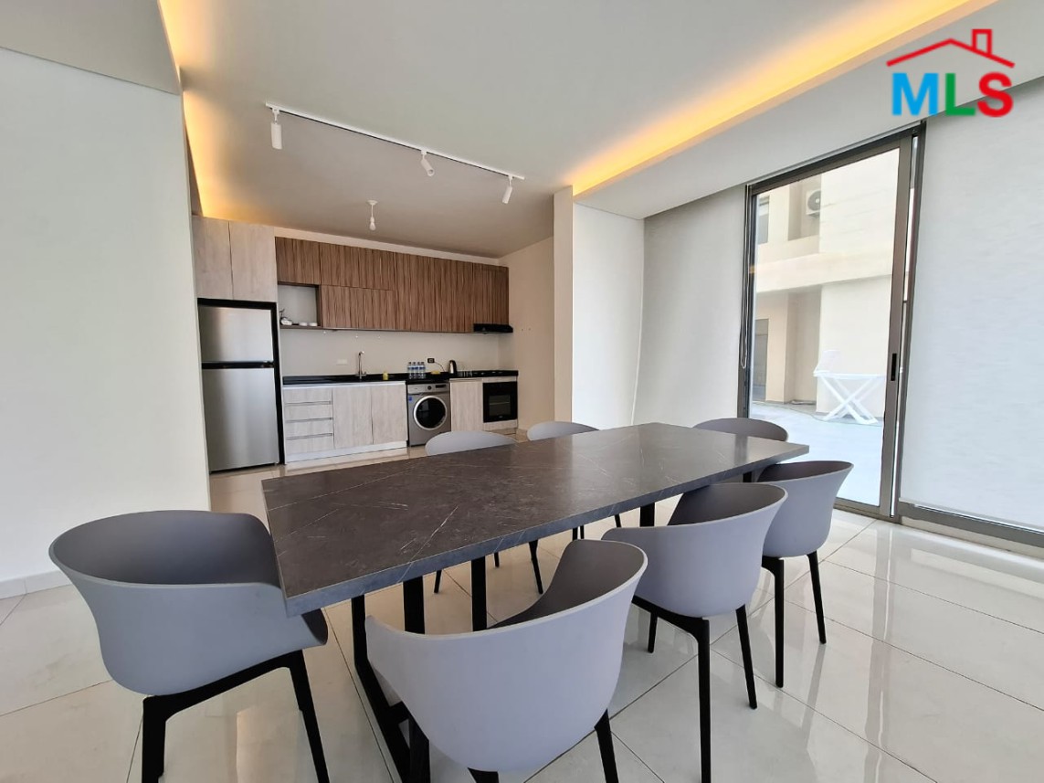 Modern Apartment With Terrace & Garden For Rent in A Gated Community in Tabarja
