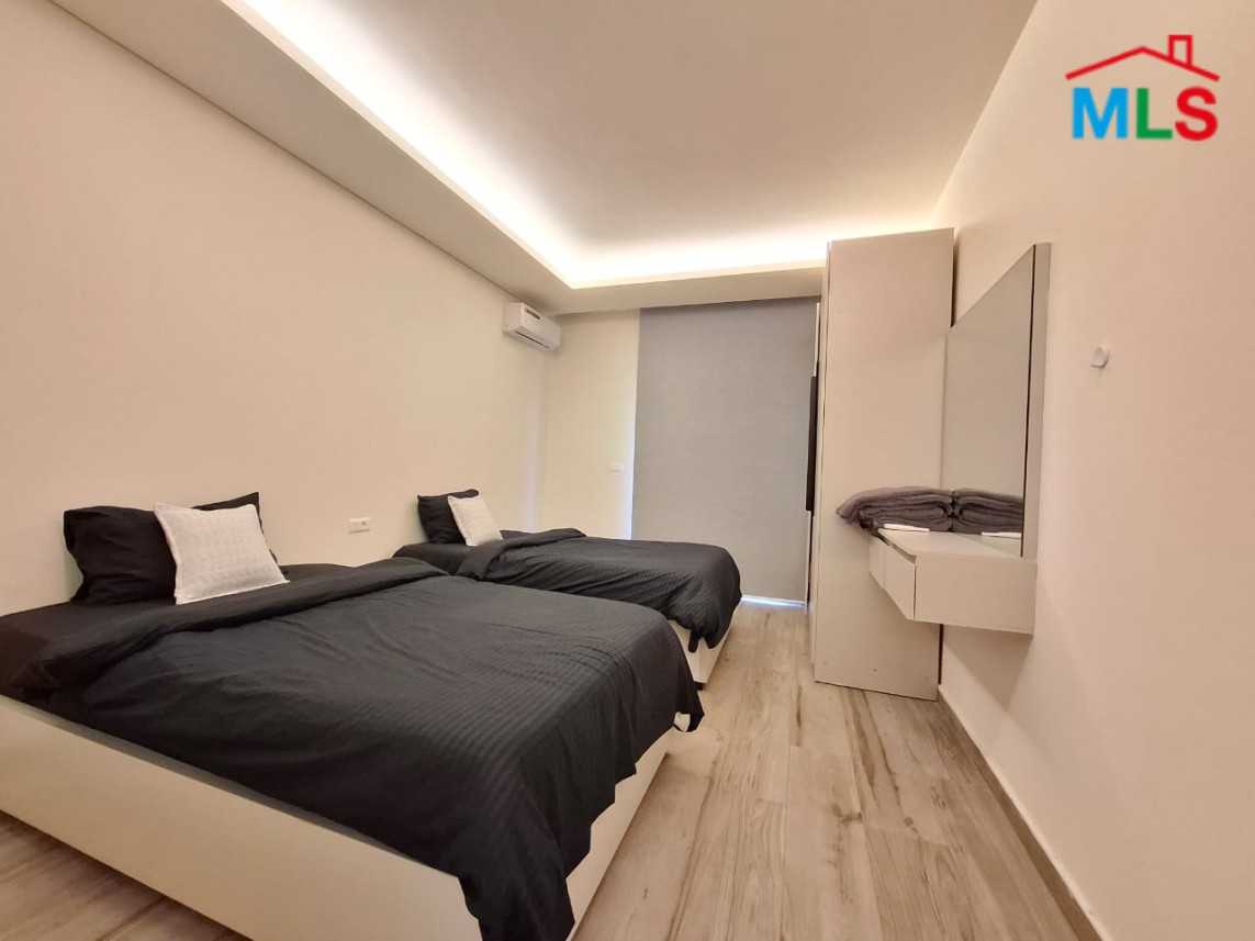 Modern Apartment With Terrace & Garden For Rent in A Gated Community in Tabarja