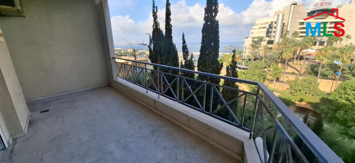 Furnished Apartment With Nice View For Rent in A Prime Location in Dbayeh