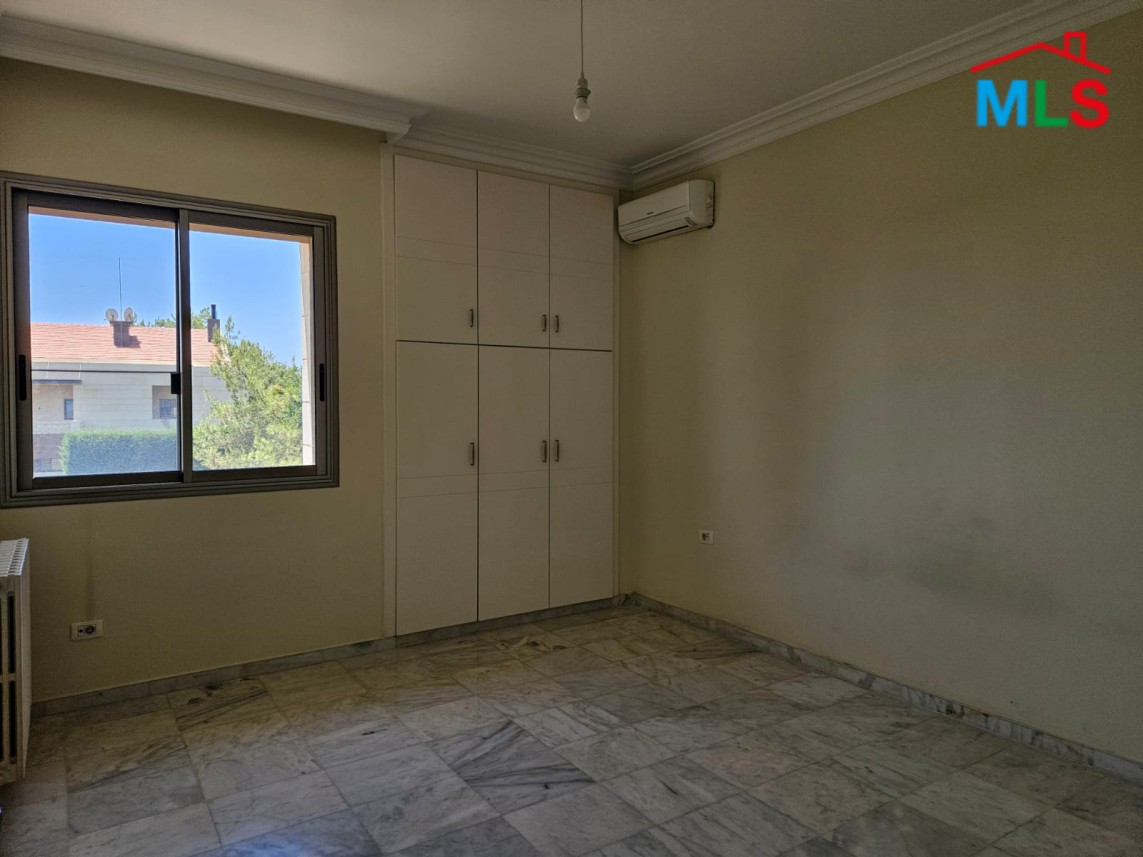 Spacious Apartment With Terrace For Rent in Baabdat