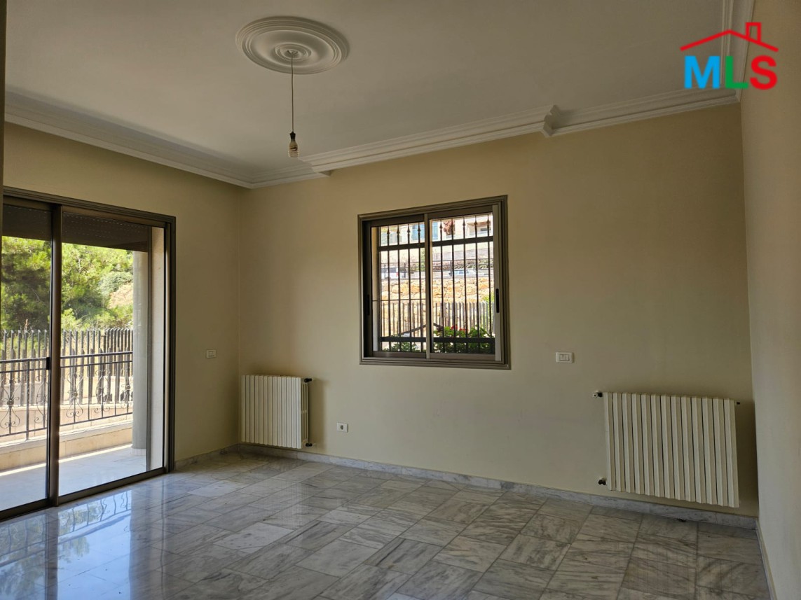 Spacious Apartment With Terrace For Rent in Baabdat