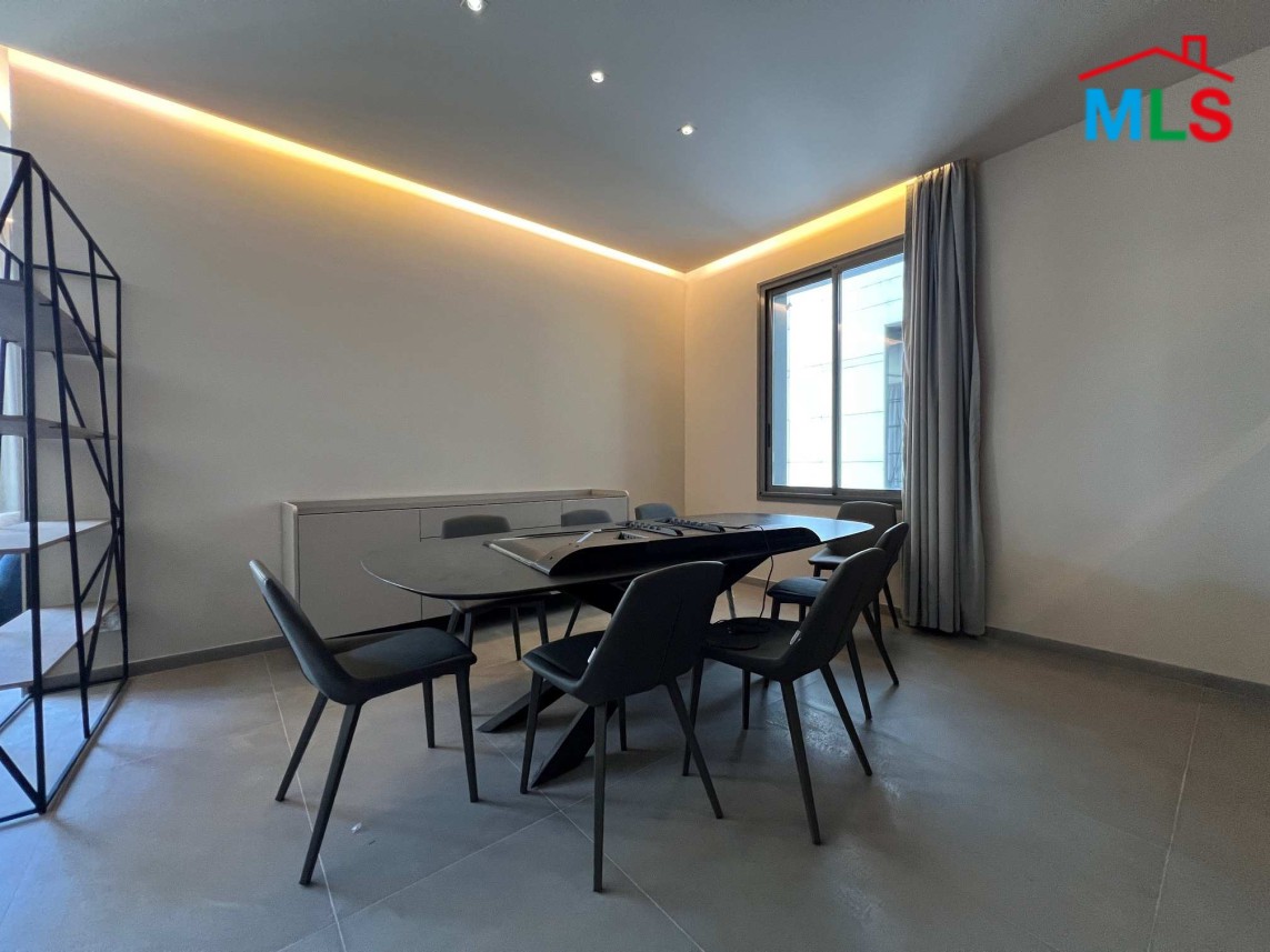 New! Furnished 3-Bedroom Apartment For Rent in Achrafieh, Charles Malek