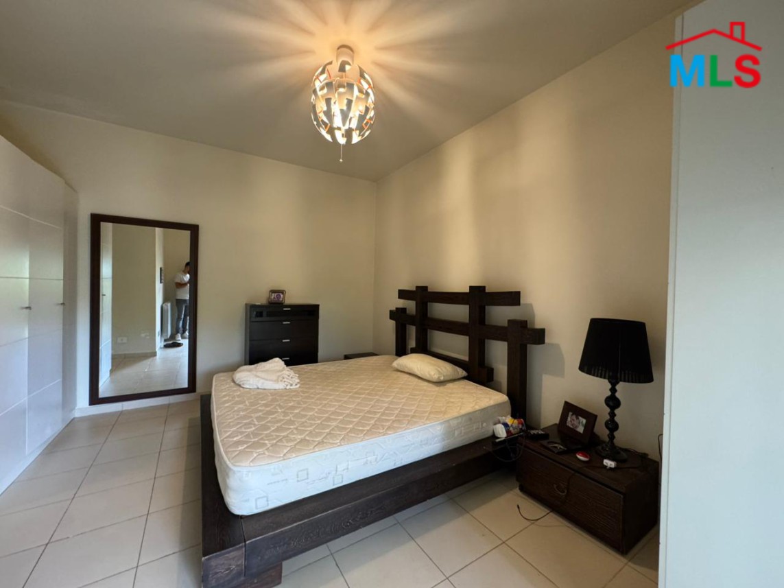 Furnished Apartment With Garden And Great Mountain View For Rent in Baabdat