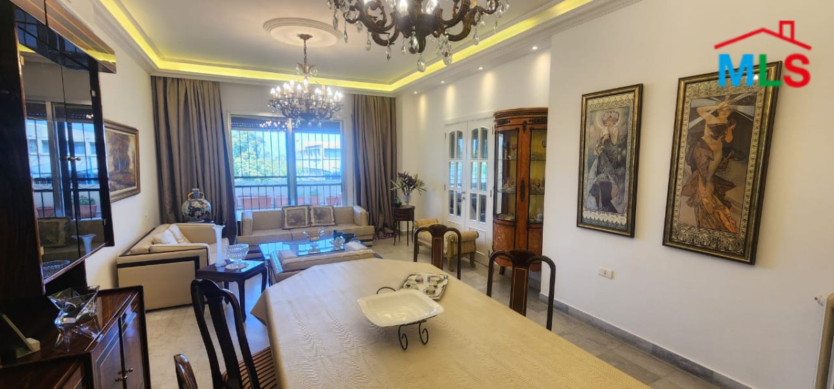 Furnished Apartment With Terrace For Rent in Baabda, Brasilia