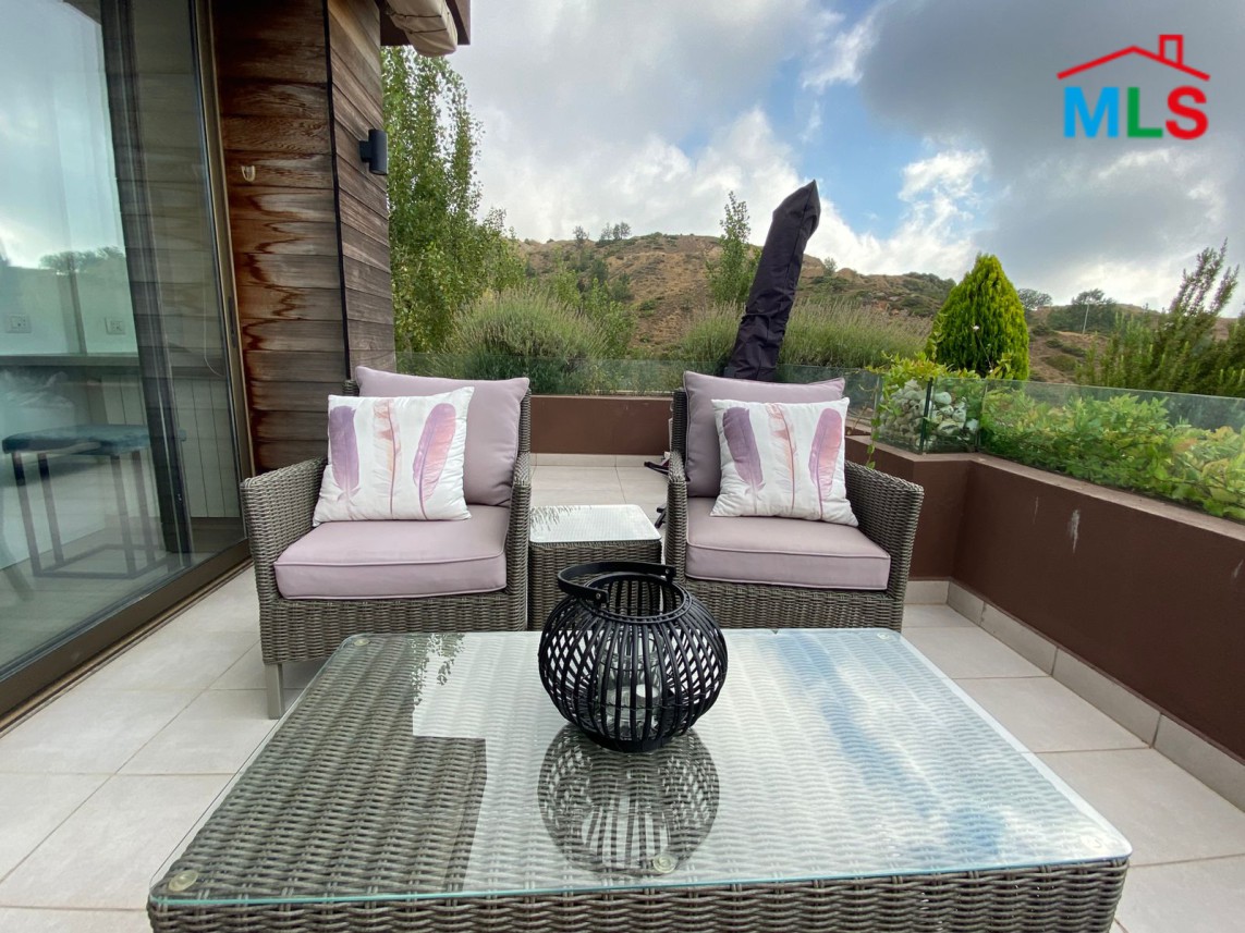 Fully Furnished Duplex Chalet with Terrace for Rent in RedRock Faqra