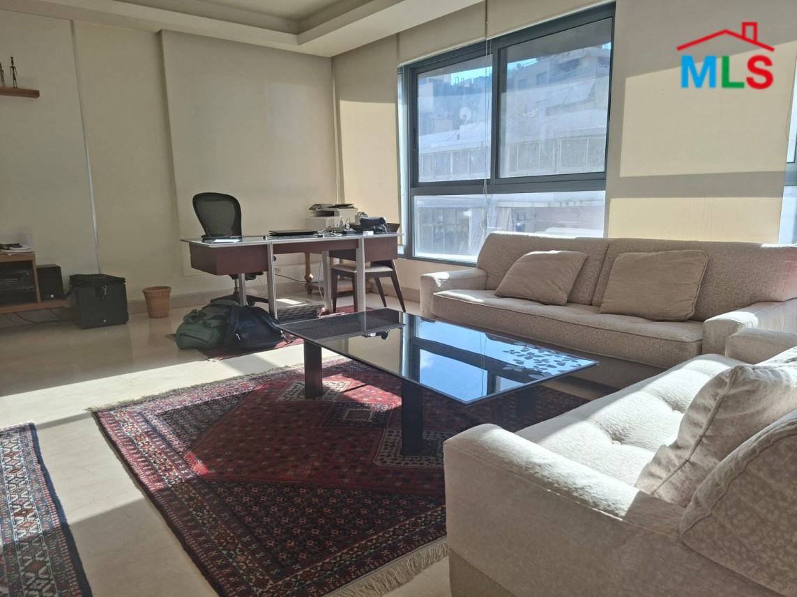 Modern & Furnished 3-Bedroom Apartment For Rent in Sanayeh, Ras Beirut