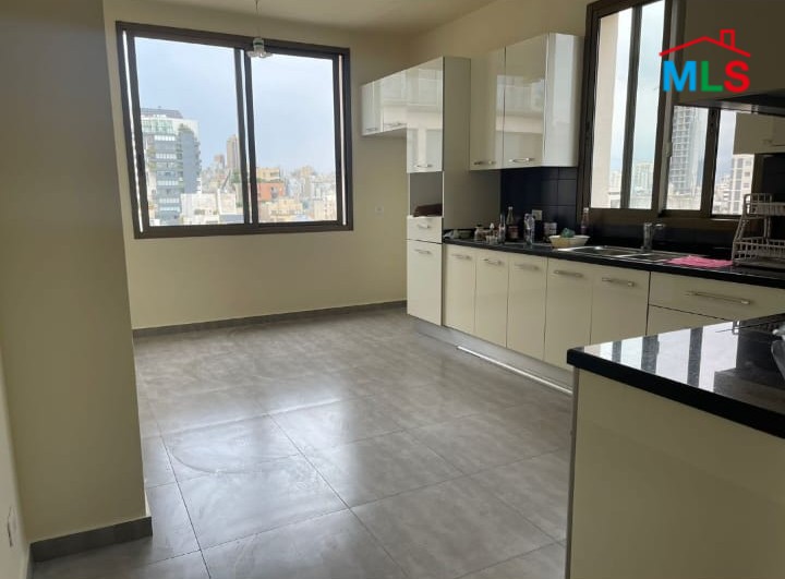 3-Bedroom Apartment With City View For Rent in New Building in Badaro
