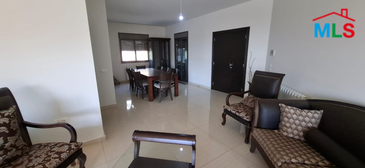 Semi-Furnished Apartment For Rent in Bsalim