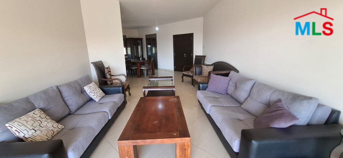 Semi-Furnished Apartment For Rent in Bsalim