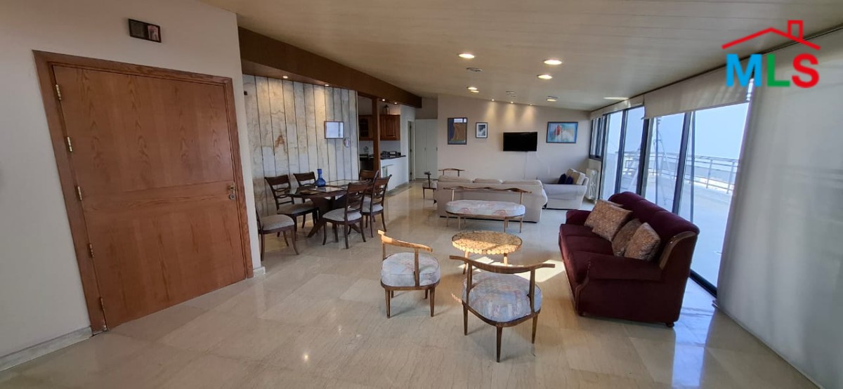 Furnished Roof Apartment For Rent in Mtayleb