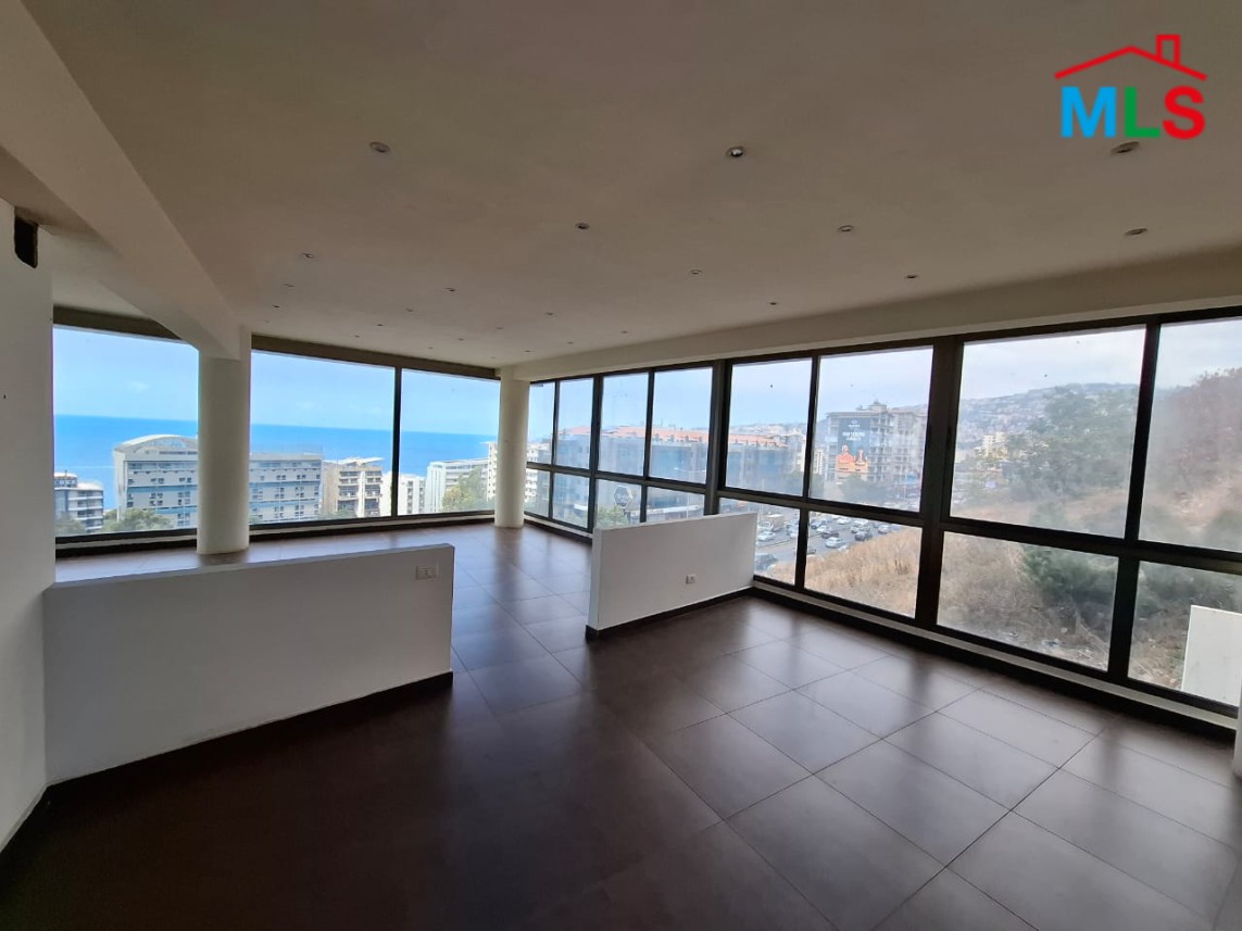 Spacious Office With Seaview For Rent in Haret Sakher