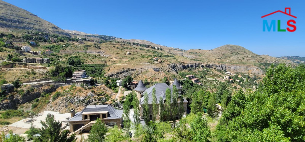 Decorated & Furnished Duplex Chalet With Mountain View For Rent in Faraya