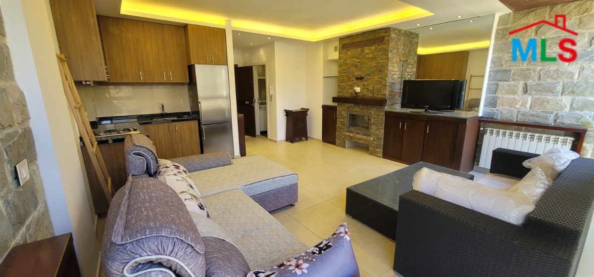 Decorated & Furnished Duplex Chalet With Mountain View For Rent in Faraya