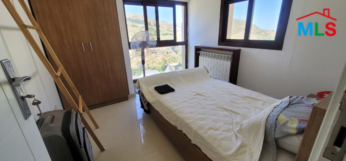 Fully Furnished Decorated Duplex Chalet With Mountain View For Rent in Faraya