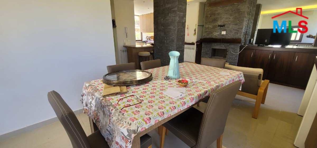 Fully Furnished Decorated Duplex Chalet With Mountain View For Rent in Faraya