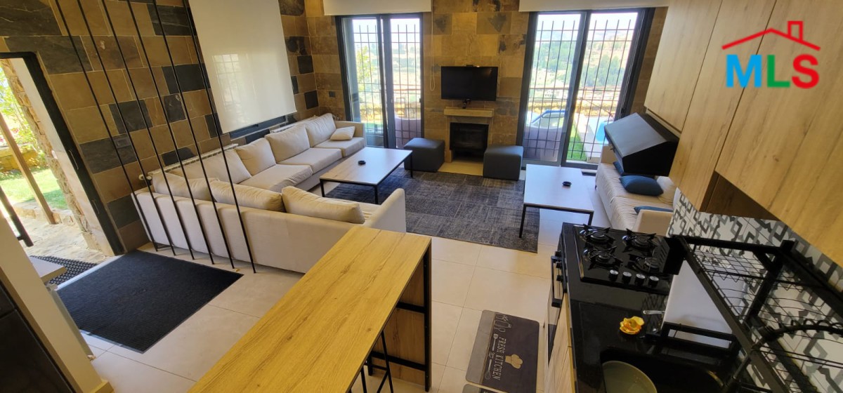 Furnished Stand Alone Chalet With Garden For Rent in Fakra