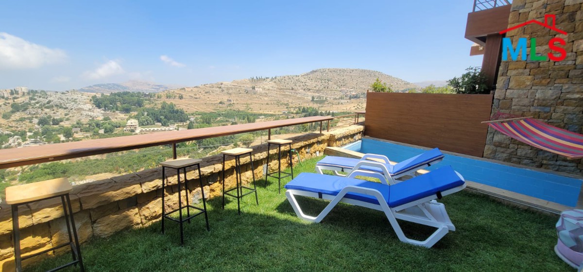 Furnished Stand Alone Chalet With Garden For Rent in Fakra