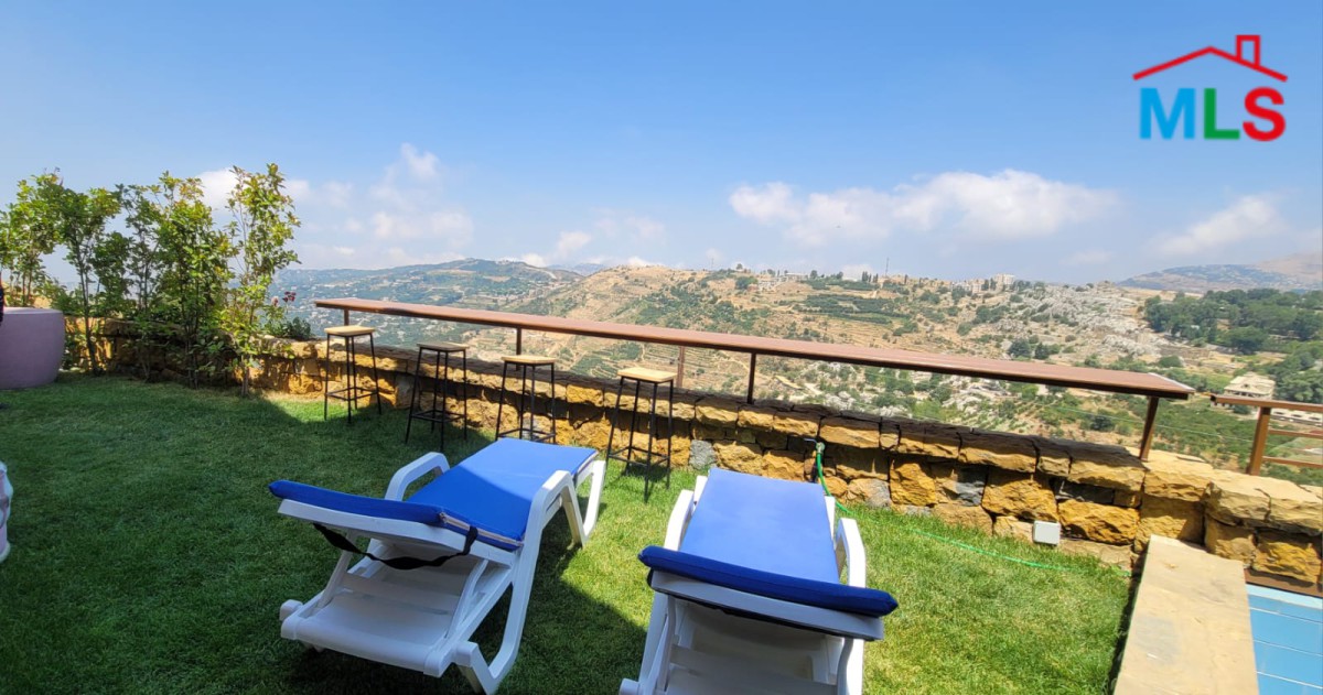 Furnished Stand Alone Chalet With Garden For Rent in Fakra