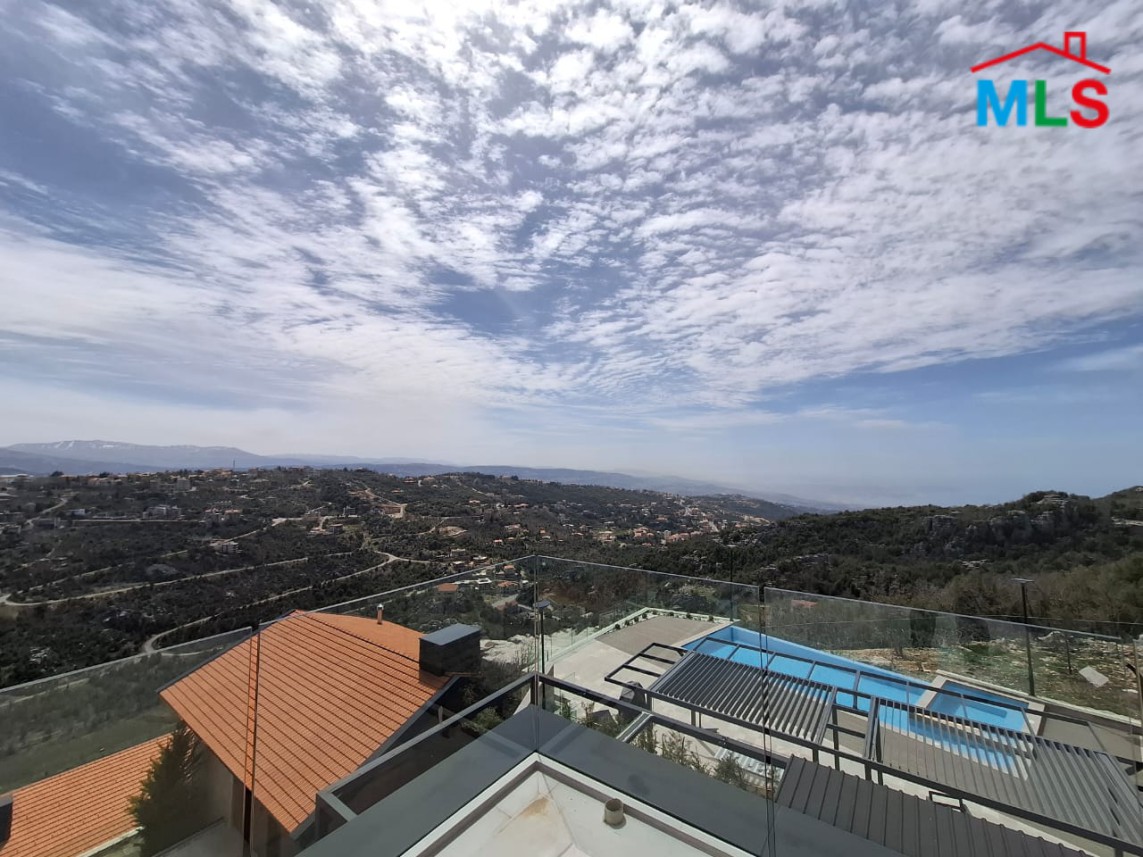 Luxurious Duplex With Terrace For Rent In Achkout Village