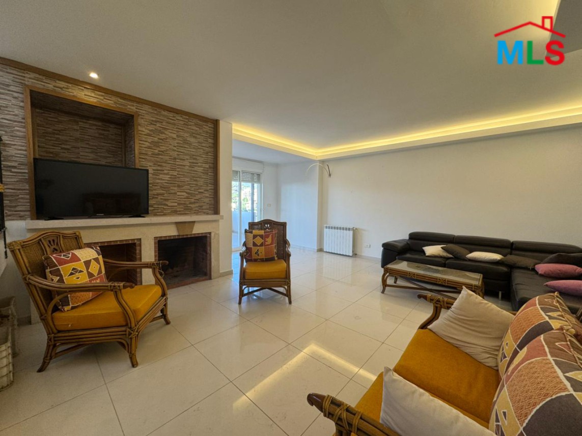 Fully Furnished Apartment With Nice View For Rent in A Calm Location in Broumana