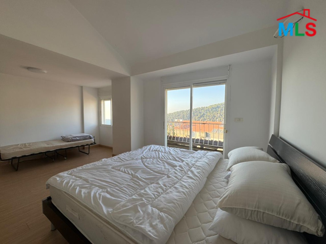Fully Furnished Apartment With Nice View For Rent in A Calm Location in Broumana