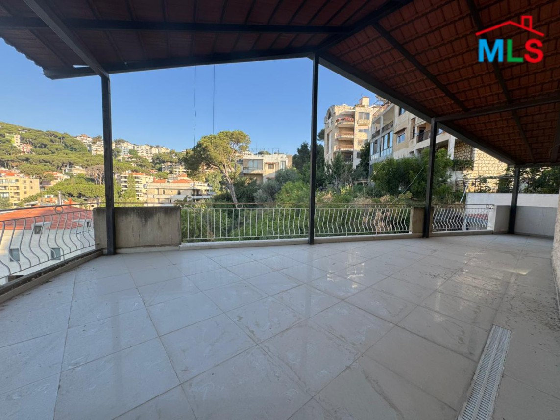Fully Furnished Apartment With Nice View For Rent in A Calm Location in Broumana