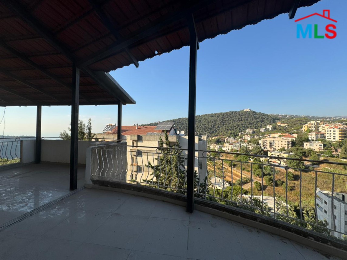 Fully Furnished Apartment With Nice View For Rent in A Calm Location in Broumana