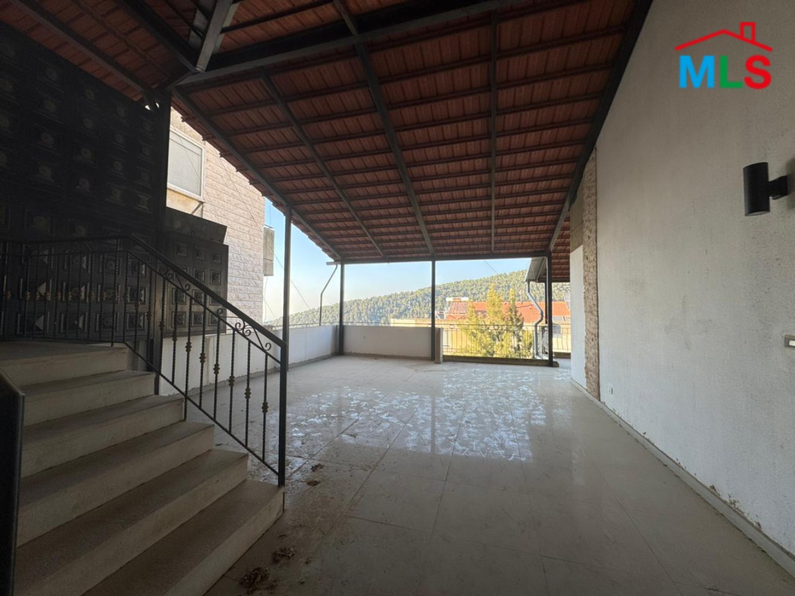Fully Furnished Apartment With Nice View For Rent in A Calm Location in Broumana