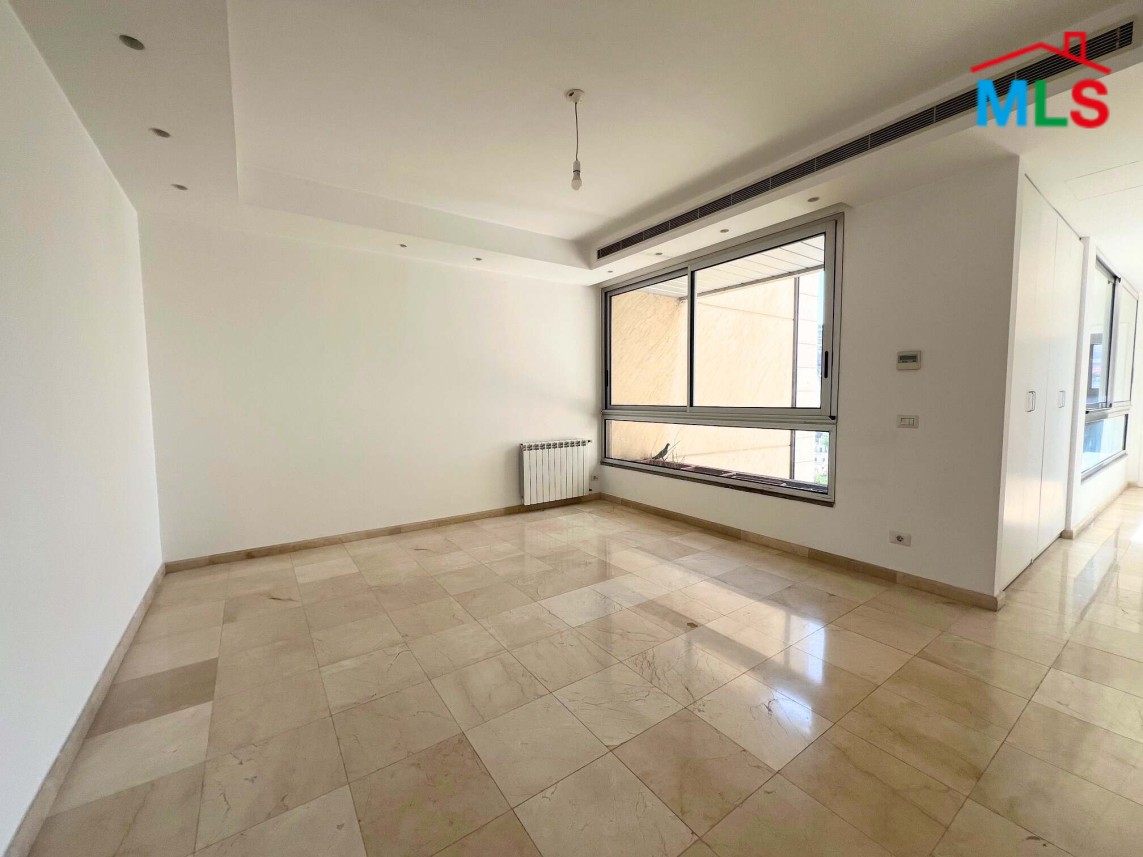 Spacious with Sea & City View Apartment For Rent in Achrafieh, Charles Malek